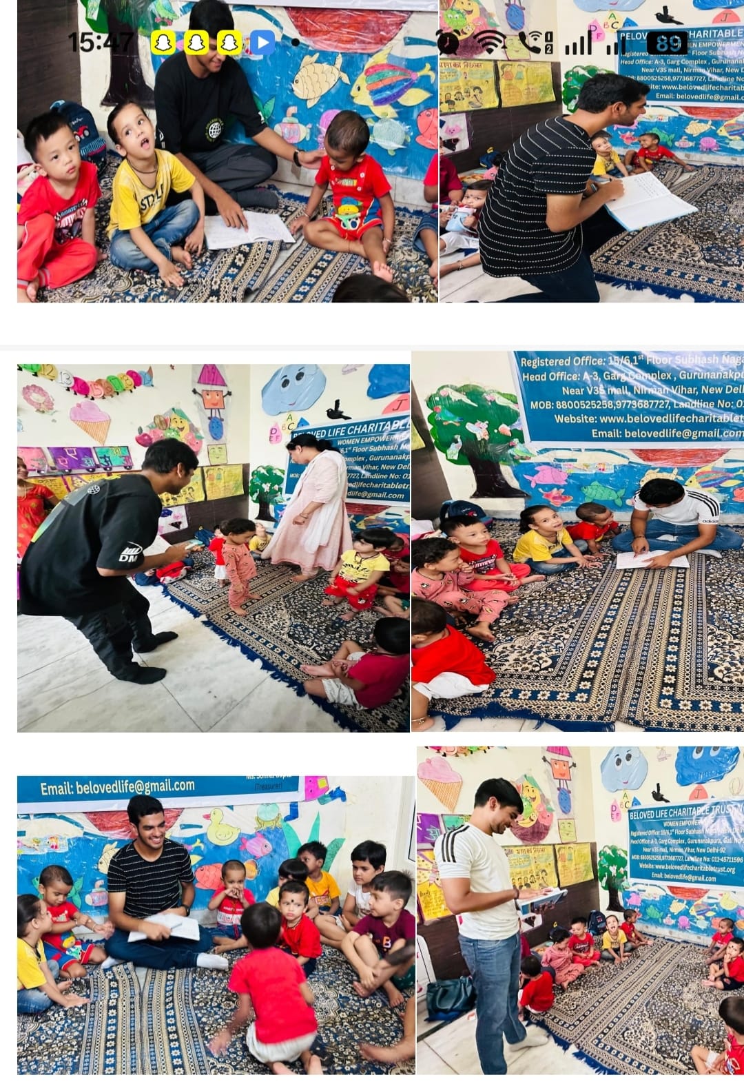 Slum area education